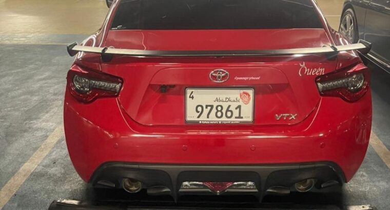 Toyota 86 full option 2018 for sale