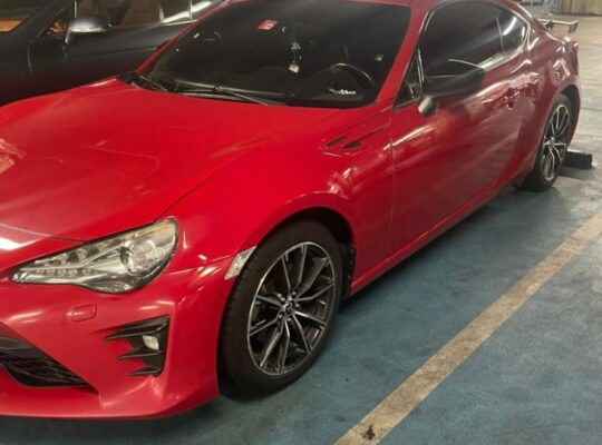 Toyota 86 full option 2018 for sale