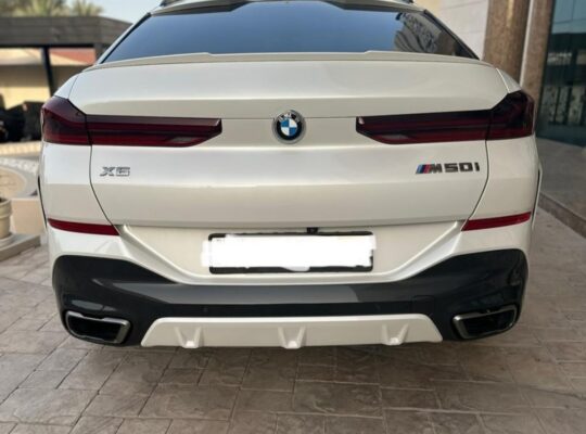 BMW X6 full option 50i Gcc 2021 for sale