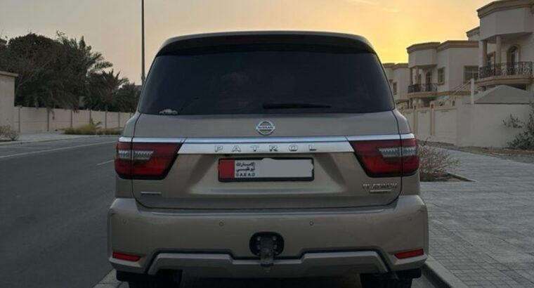 Nissan patrol platinum 2021 Gcc for sale
