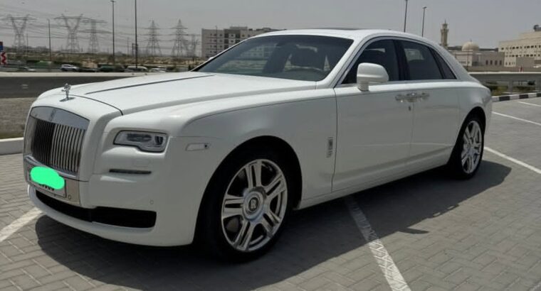 Rolls Royce Ghost 2015 Gcc in good condition