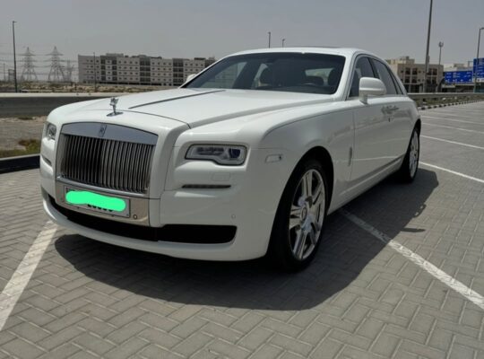 Rolls Royce Ghost 2015 Gcc in good condition