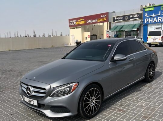 Mercedes C200 2015 in good condition for sale
