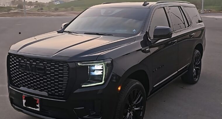 Gmc Youkon Denali black Edition 2024 Gcc