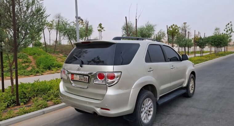 Toyota Fortuner 2014 Gcc full option