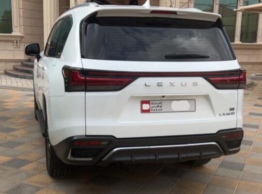 Lexus Lx600 F sport full option 2022 Gcc