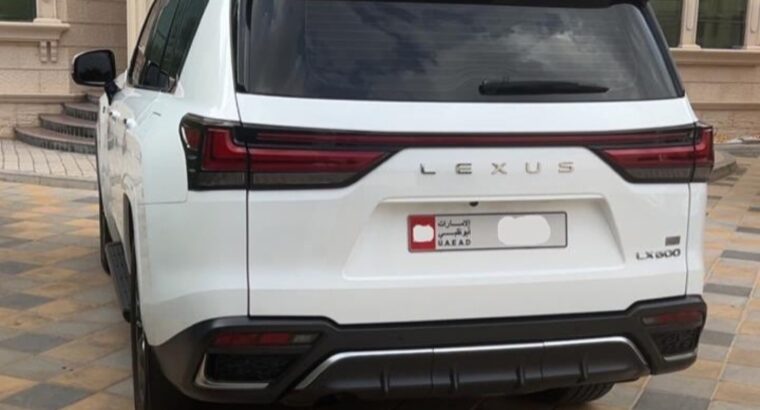 Lexus Lx600 F sport full option 2022 Gcc