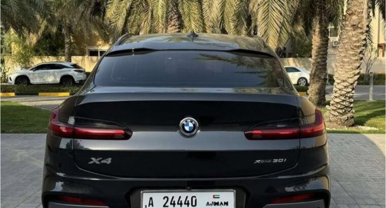 BMW x4 full option Gcc 2021 for sale