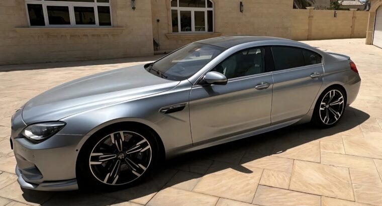 Bmw M6 Grand coupe full option 2014