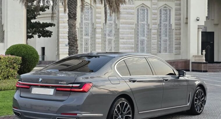 BMW 740LI full option 2020 Gcc for sale