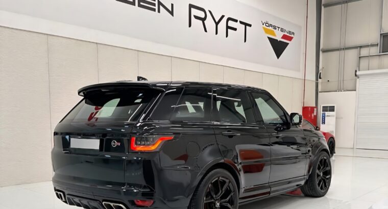 Range Rover sport SVR 2021 Gcc fully loaded