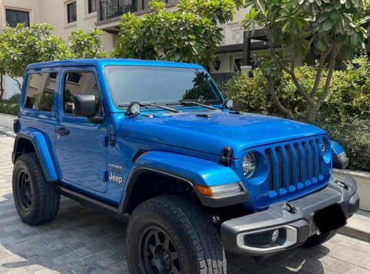 Jeep wrangler Sahara Coupe 2022 Gcc