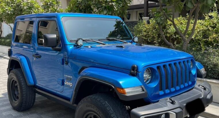 Jeep wrangler Sahara Coupe 2022 Gcc
