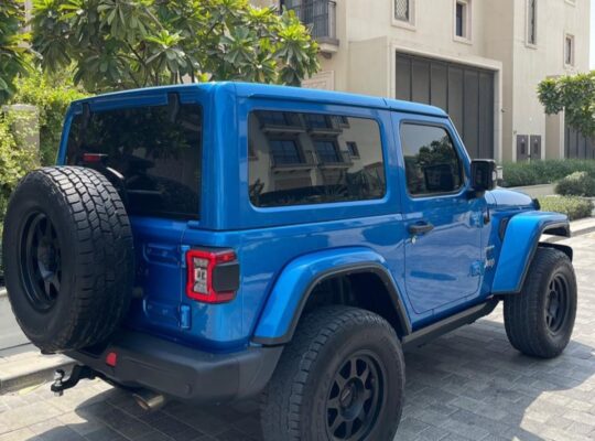 Jeep wrangler Sahara Coupe 2022 Gcc