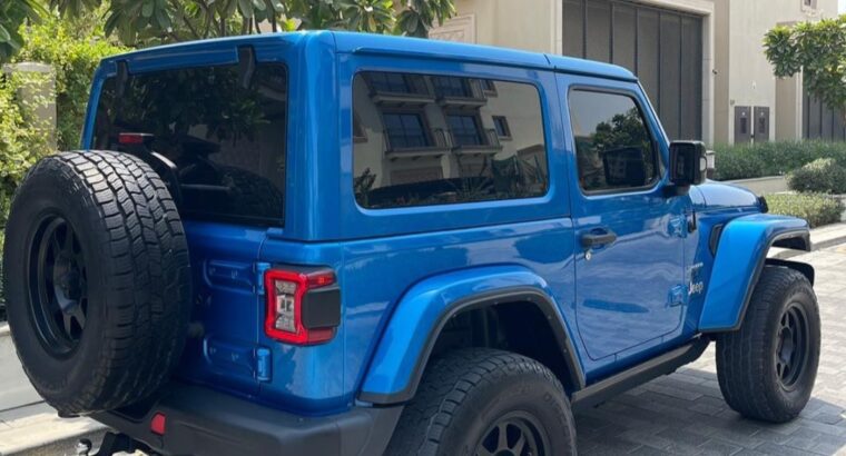 Jeep wrangler Sahara Coupe 2022 Gcc