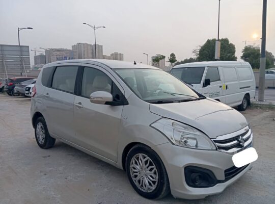 Suzuki Ertiga 7 seater 2016 GCC for sale