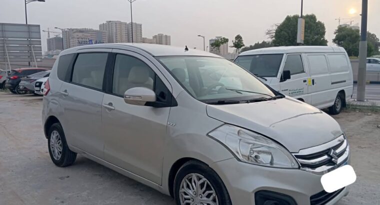Suzuki Ertiga 7 seater 2016 GCC for sale