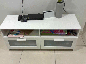 White Tv Table for sale
