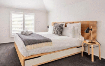 Ikea storage bed with mattress for sale