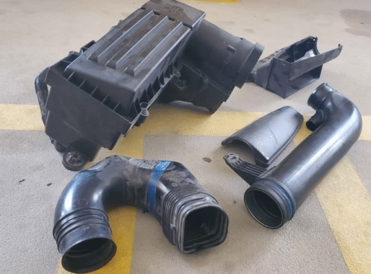Intake air with filter and pipe for volkswagen GTI