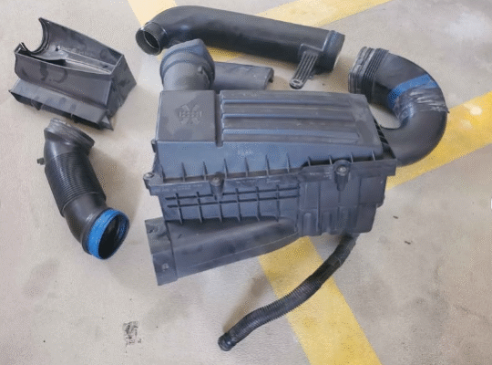 Intake air with filter and pipe for volkswagen GTI