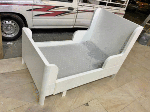 IKEA kids extendable bed with mattress