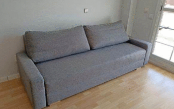 Ikea sofabed with storage for sale