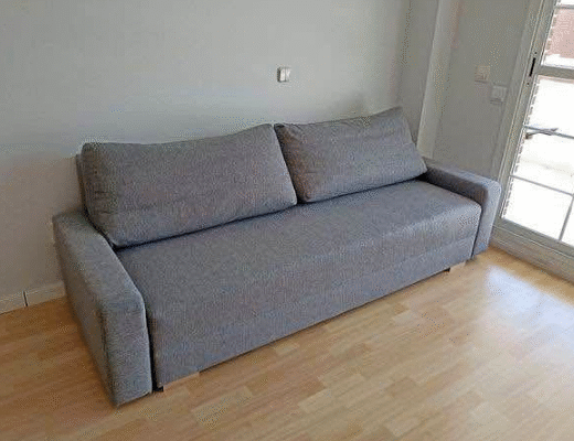 Ikea sofabed with storage for sale