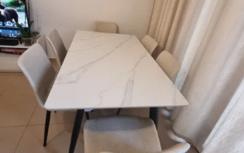 table and 6 chairs (barely used) for sale