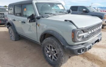FORD BRONCO BADLANDS 2022 Auto Auction