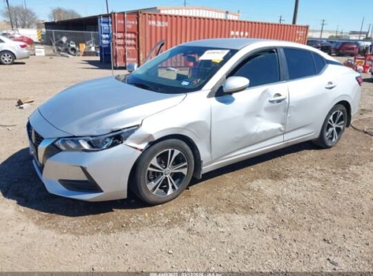 NISSAN SENTRA SV XTRONIC CVT 2022 Auto Auction- Sold .