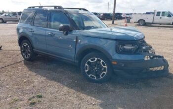 FORD BRONCO SPORT OUTER BANKS 2023 Auto Auction- Sold .
