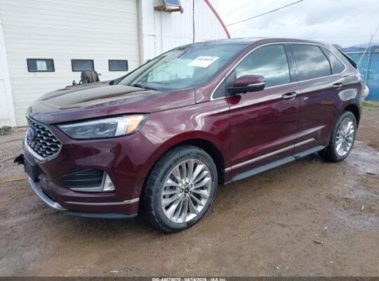 FORD EDGE TITANIUM 2022 Auto Auction- Sold .