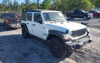 JEEP WRANGLER 4-DOOR SPORT 4X4 2025 Auto Auction – sold,,