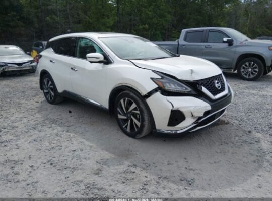NISSAN MURANO SL FWD 2022 Auto Auction – sold,,,
