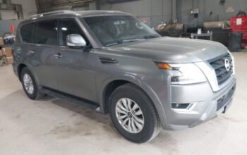 NISSAN ARMADA SV 4WD 2024 Auto auction – SOLD