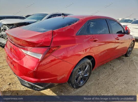 HYUNDAI ELANTRA 2022 – Auto auction  ( sold ) ,,