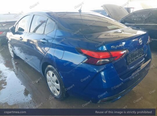 NISSAN SUNNY 2022 – Auto auction ( sold ) …….
