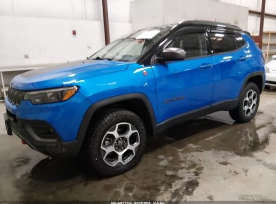 SOLD – JEEP COMPASS TRAILHAWK 2022 Auto Auction