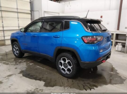 SOLD – JEEP COMPASS TRAILHAWK 2022 Auto Auction