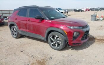 SOLD – CHEVROLET TRAILBLAZER FWD RS 2022 Auto Auction