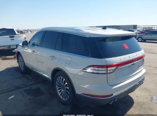 SOLD – LINCOLN AVIATOR RESERVE 2022 Auto Auction