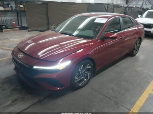 HYUNDAI ELANTRA SEL CONVENIENCE 2025 Auto Auction