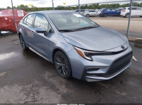 SOLD – TOYOTA COROLLA SE 2023 Auto Auction