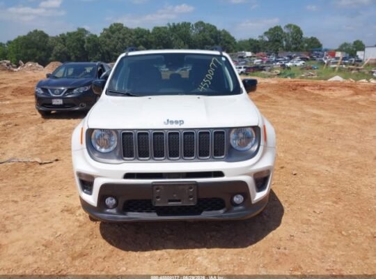 SOLD – JEEP RENEGADE LIMITED 4X4 2022 Auto Auction