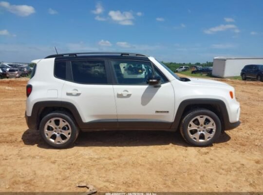 SOLD – JEEP RENEGADE LIMITED 4X4 2022 Auto Auction