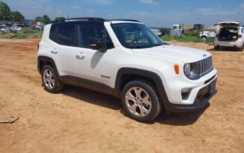 SOLD – JEEP RENEGADE LIMITED 4X4 2022 Auto Auction
