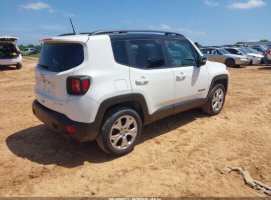 SOLD – JEEP RENEGADE LIMITED 4X4 2022 Auto Auction