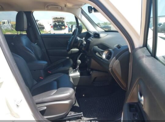 SOLD – JEEP RENEGADE LIMITED 4X4 2022 Auto Auction