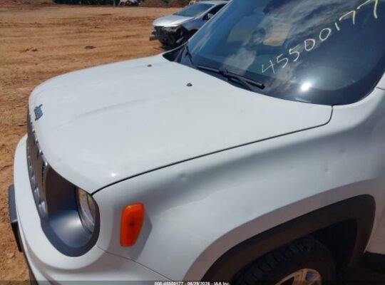 SOLD – JEEP RENEGADE LIMITED 4X4 2022 Auto Auction